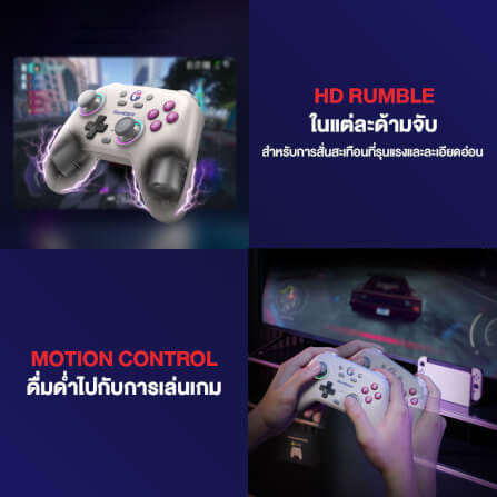 จอยเกมไร้สาย GAMESIR NOVA - NEON TEAL_8